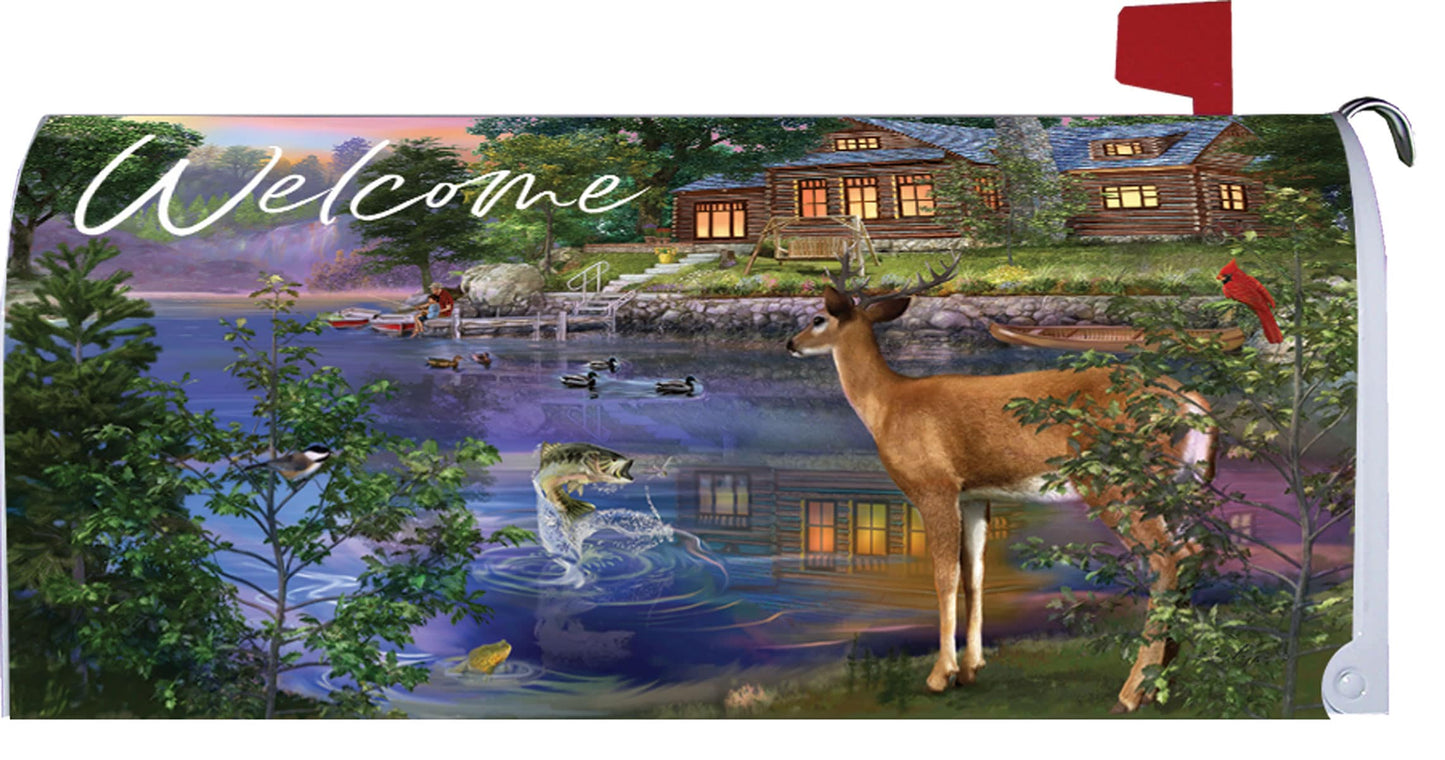 Deer Mailbox Cover
