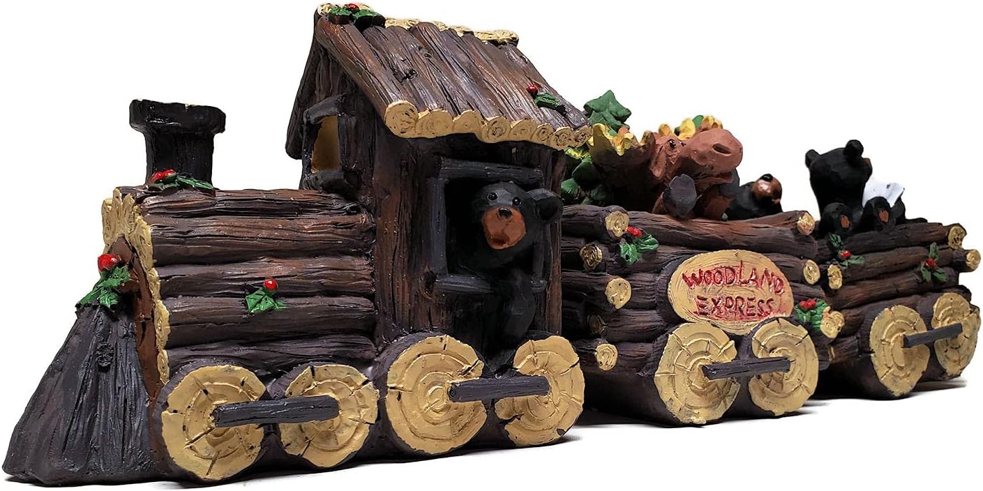 Bear and Moose Woodland Express Train