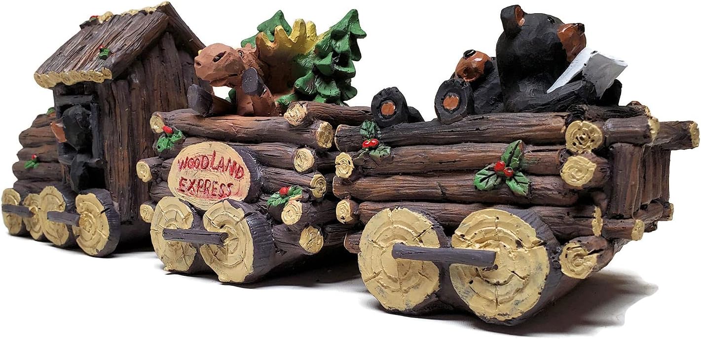 Bear and Moose Woodland Express Train
