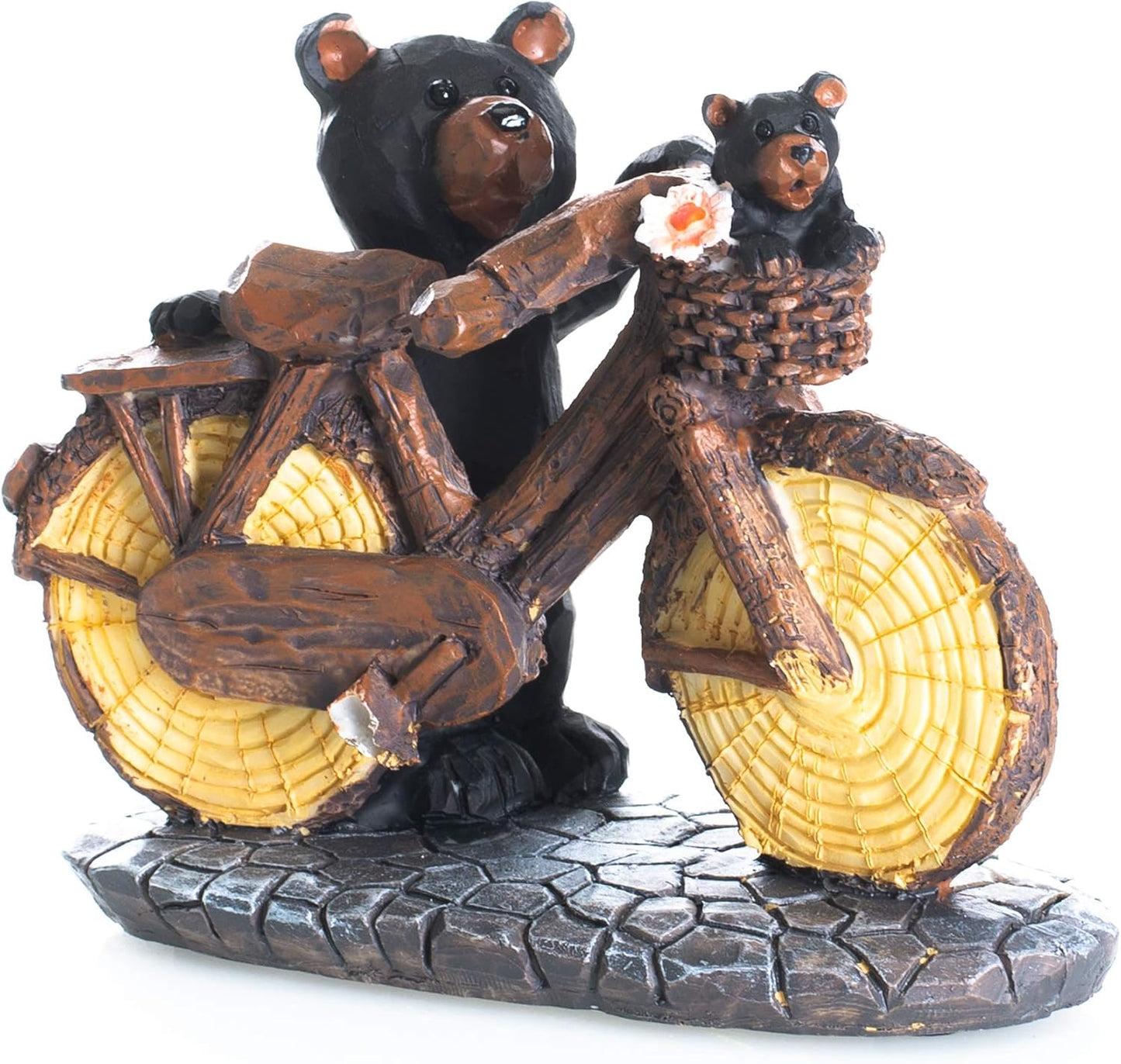 Bicycle Bears Mom and Baby