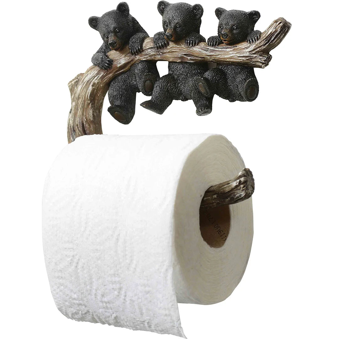 Bears on Branch Toilet Paper Holder