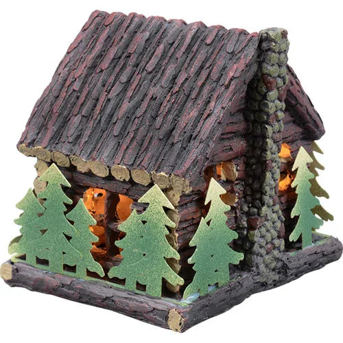 Cabin and Bear Nightlight