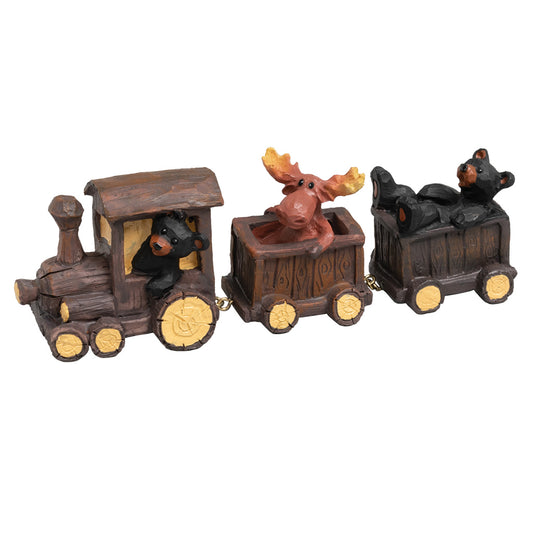 Bear and Moose Woodland Train
