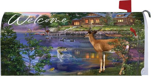 Deer Mailbox Cover