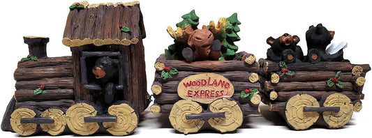 Bear and Moose Woodland Express Train