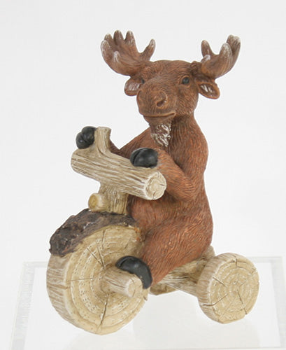 Moose Riding a Tricycle
