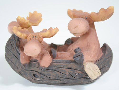 Moose in a Canoe